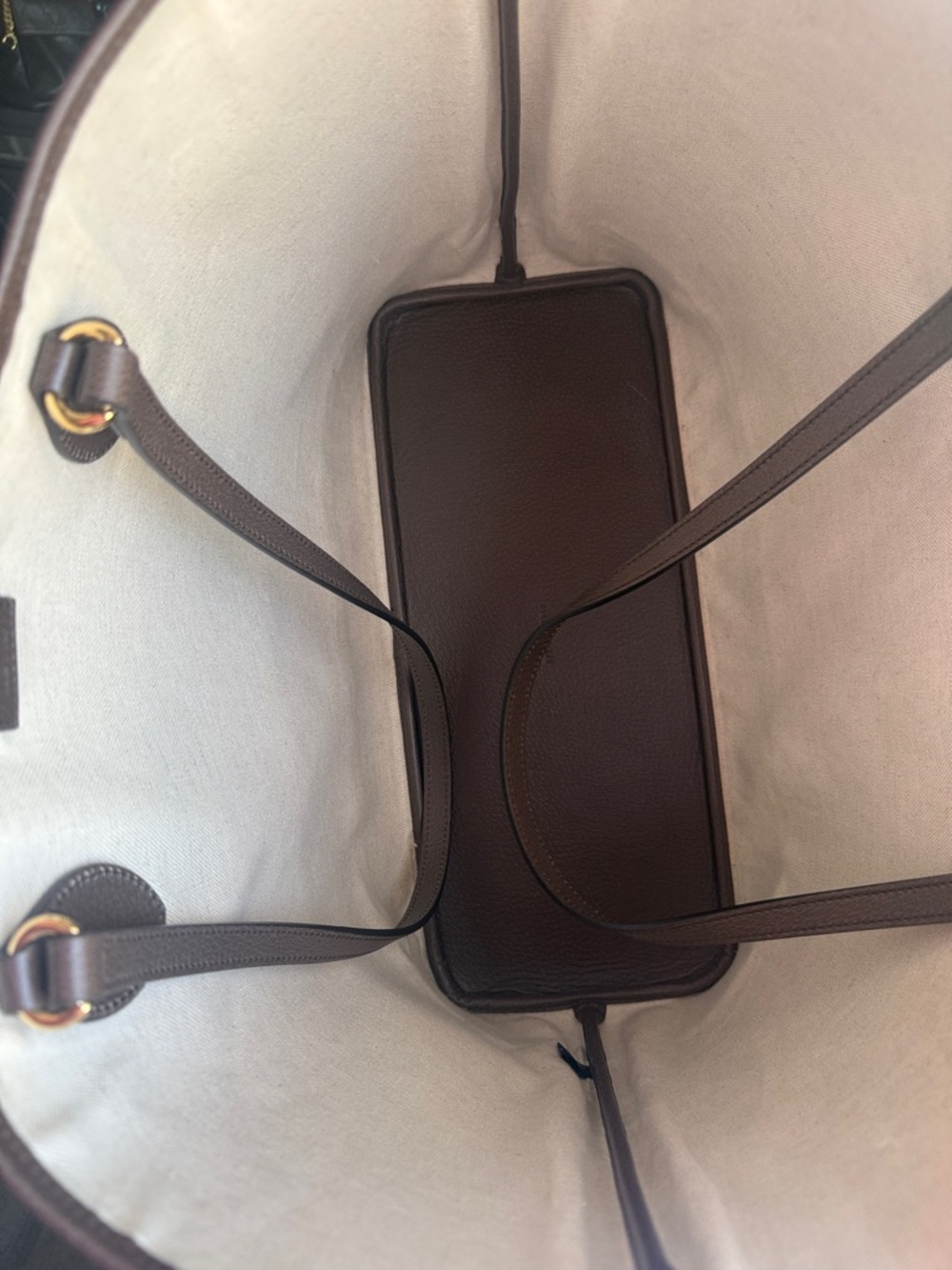 Gucci Brown and Cream Tote Bag - Picture 15 of 15